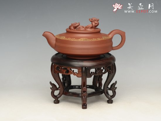 紫砂壶图片：楚汉风云    容量：380cc - 美壶网