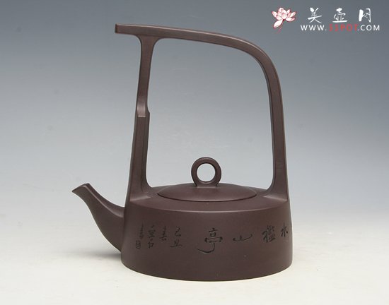 紫砂壶图片：鹧鸪提梁 - 美壶网