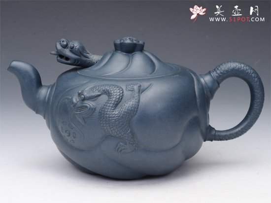 紫砂壶图片：鱼化龙 - 美壶网