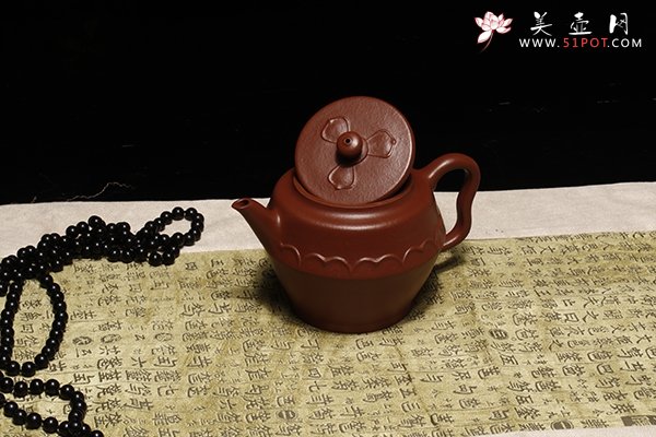 紫砂壶图片：亭荷 - 美壶网