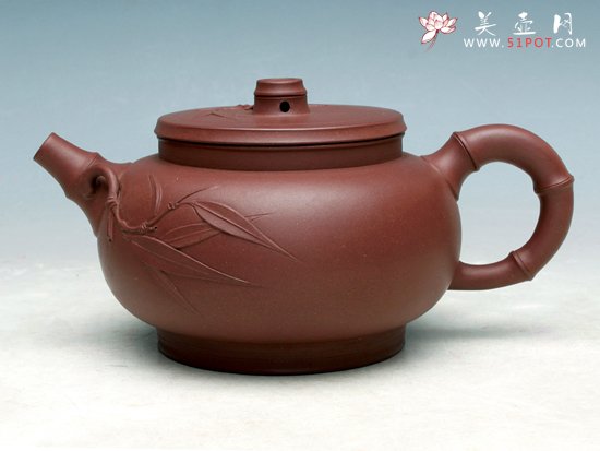 紫砂壶图片：君竹壶 - 美壶网