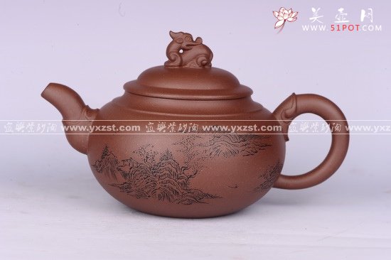 紫砂壶图片：祥龙 - 美壶网