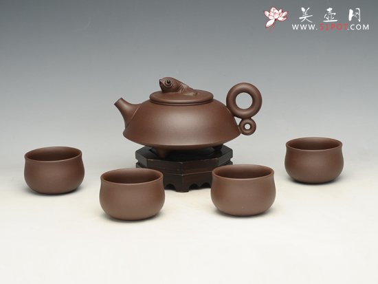 紫砂壶图片：六六大顺套壶 - 美壶网