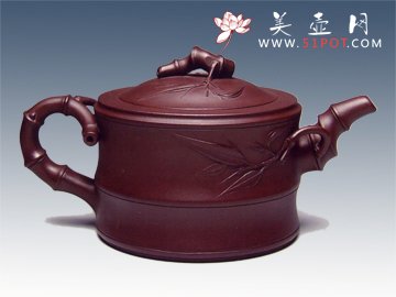 紫砂壶图片：竹段 - 美壶网