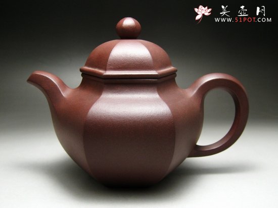 紫砂壶图片：六方掇子 - 美壶网