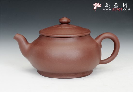 紫砂壶图片：四季花开 - 美壶网