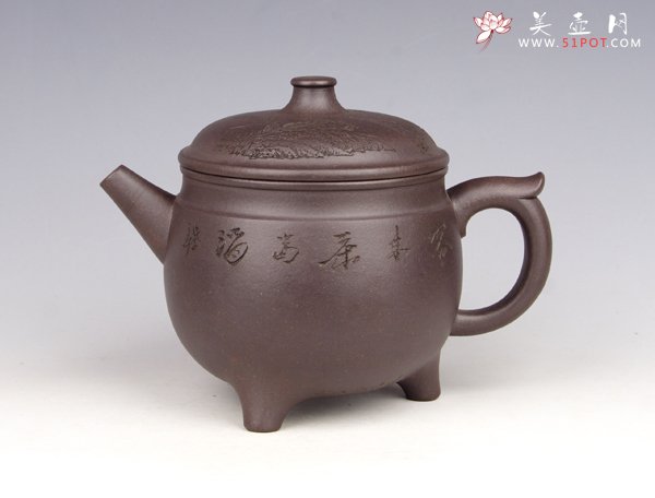 紫砂壶图片：金瓯壶  - 美壶网