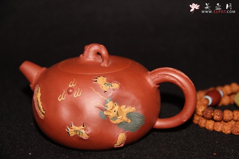 紫砂壶图片：游龙供春 - 美壶网
