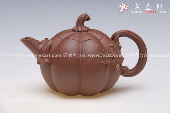 紫砂壶图片：小南瓜 - 美壶网