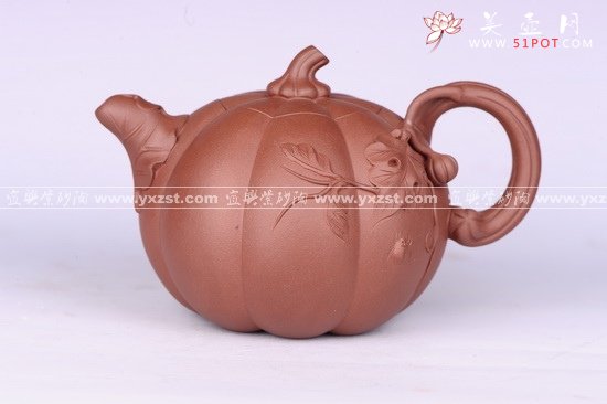 紫砂壶图片：南瓜 - 美壶网