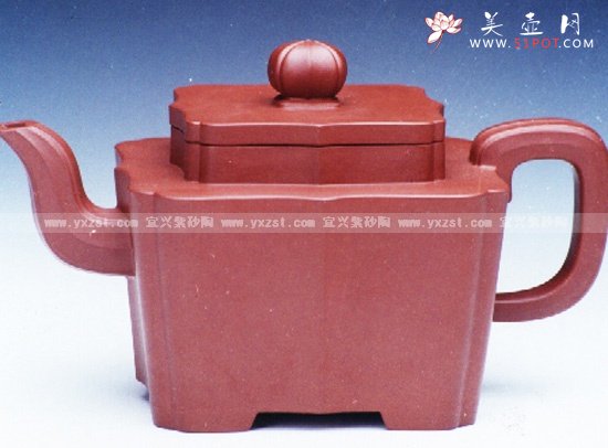 紫砂壶图片：方菱壶 - 美壶网