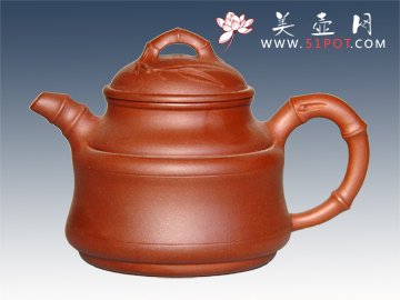 紫砂壶图片：竹鼎 - 美壶网