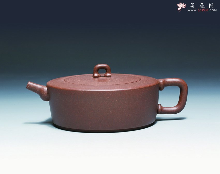 紫砂壶图片：简洁圆壶 - 美壶网