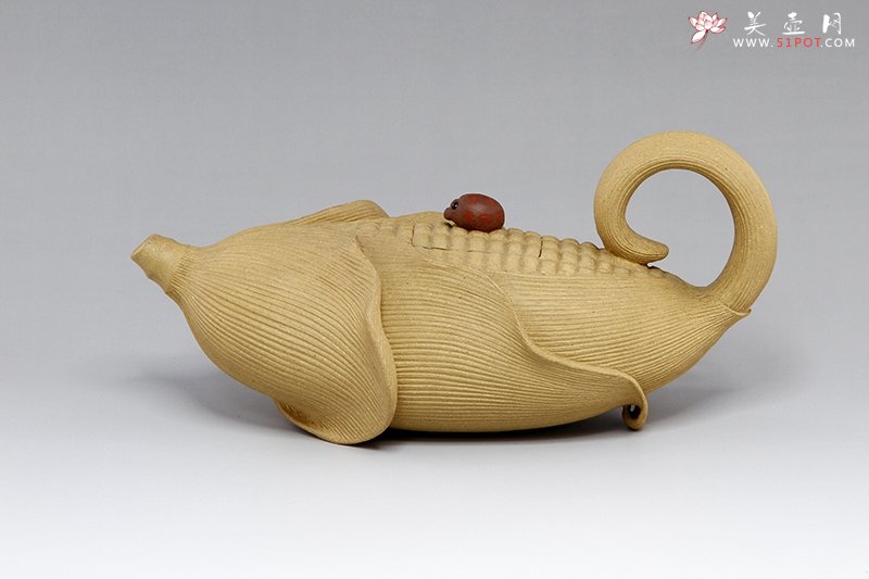紫砂壶图片：玉米壶 - 美壶网
