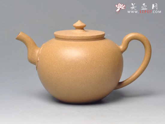 紫砂壶图片：吴经（本山绿泥）2... - 美壶网