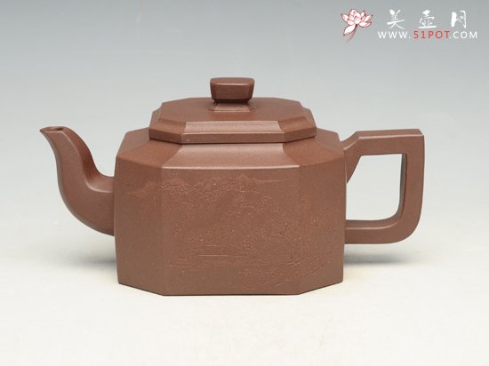 紫砂壶图片：八方纳福 - 美壶网