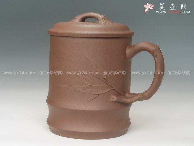 紫砂壶图片：将军盖杯 - 美壶网