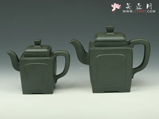 紫砂壶图片：魁四方 - 美壶网