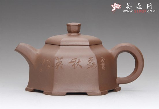 紫砂壶图片：六方神韵 - 美壶网