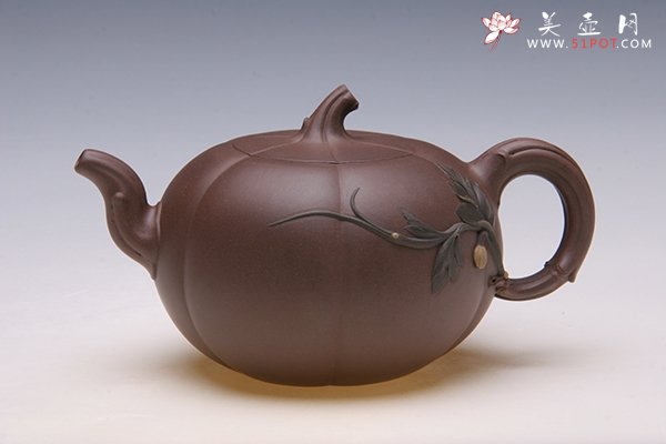 紫砂壶图片：南瓜壶 - 美壶网