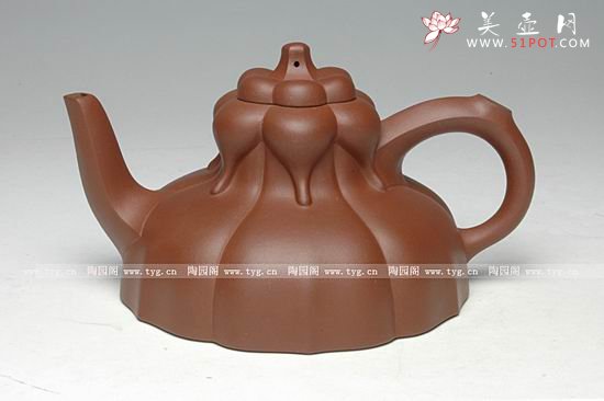 紫砂壶图片：大彬玉兰壶 - 美壶网