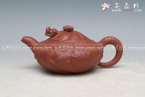 紫砂壶图片：云龙B - 美壶网