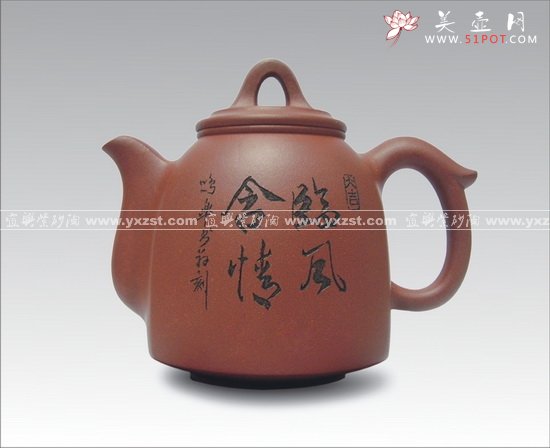 紫砂壶图片：六方神韵 - 美壶网