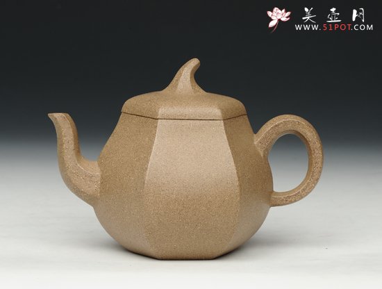 紫砂壶图片：六方瓜硕 - 美壶网