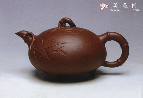 紫砂壶图片：劲竹 - 美壶网