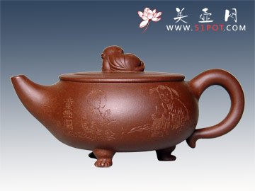 紫砂壶图片：龙生九子 - 美壶网