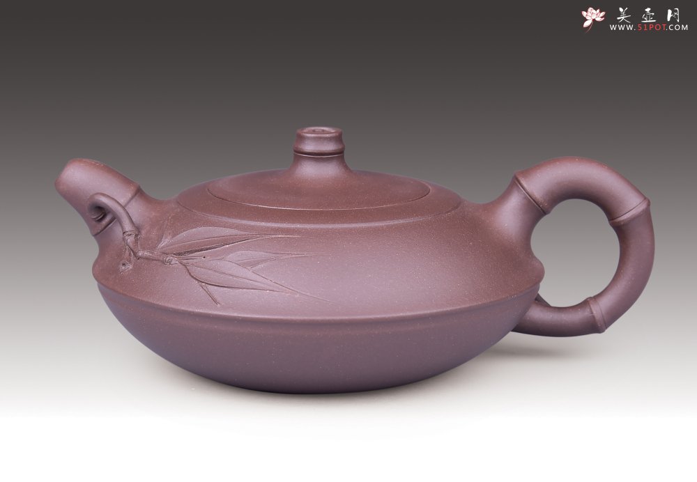 紫砂壶图片：线竹春 - 美壶网