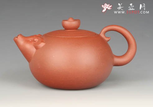紫砂壶图片：纳福 - 美壶网