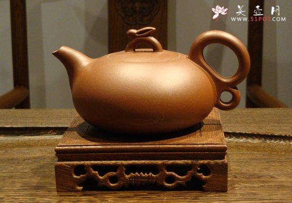 紫砂壶图片：追 月 - 美壶网
