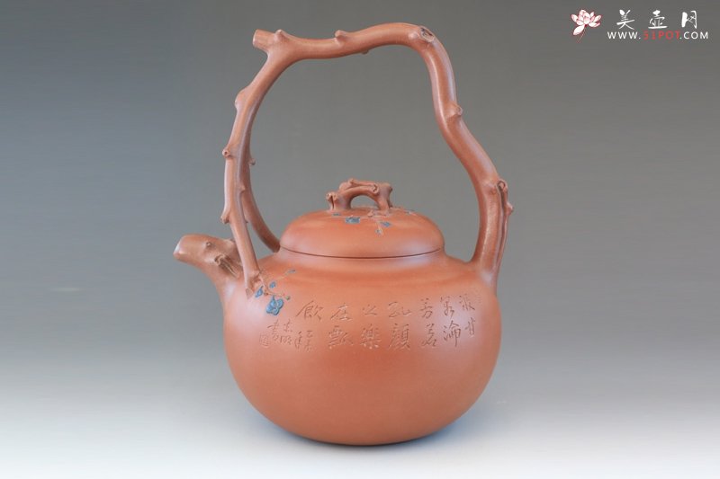 紫砂壶图片：东坡提梁 - 美壶网