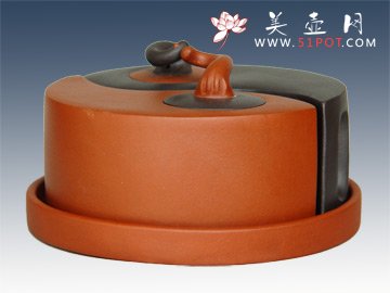紫砂壶图片：阴阳太极壶 - 美壶网