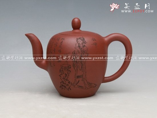 紫砂壶图片：美人肩大 - 美壶网