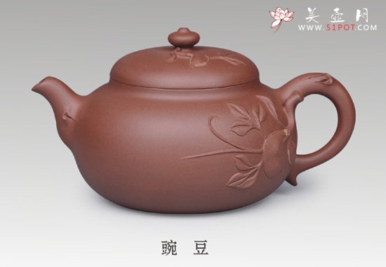 紫砂壶图片：豌豆 - 美壶网