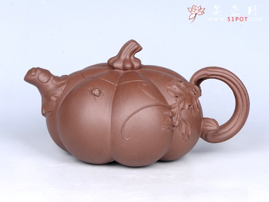 紫砂壶图片：南瓜 - 美壶网