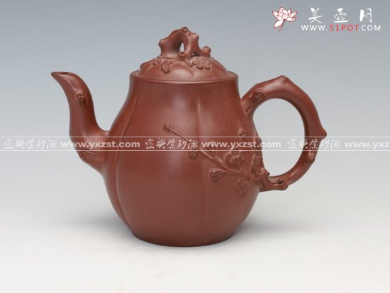 紫砂壶图片：高梅花 - 美壶网
