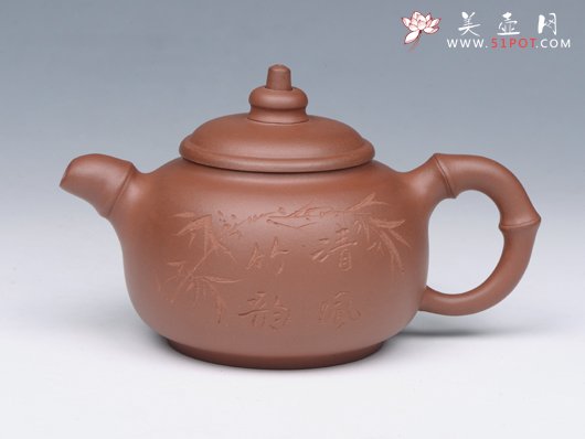 紫砂壶图片：新竹 - 美壶网