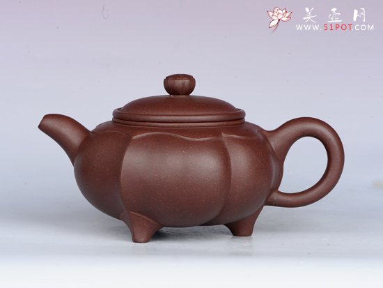 紫砂壶图片：筋囊花边 - 美壶网