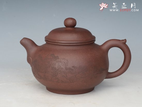 紫砂壶图片：吉祥如意 - 美壶网