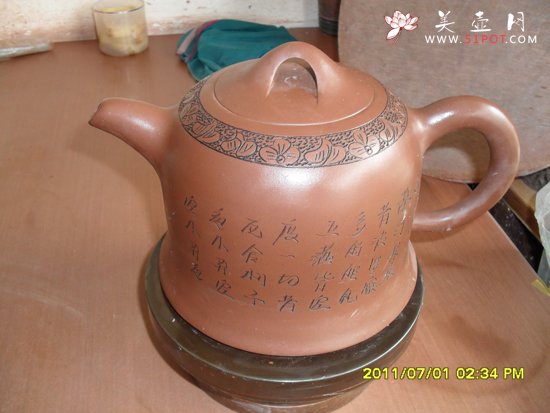 紫砂壶图片：  - 美壶网