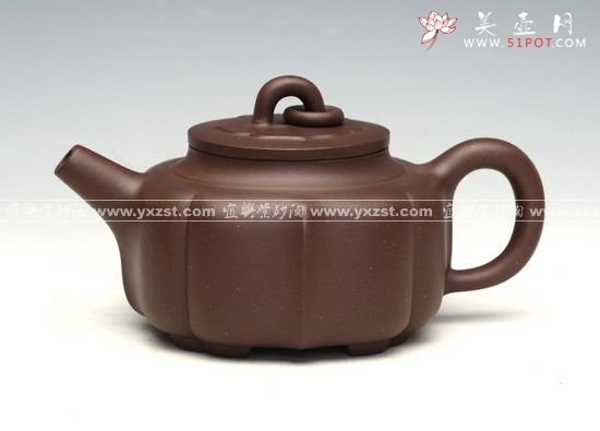 紫砂壶图片：玉环凌花 - 美壶网