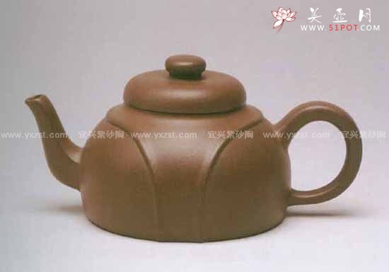 紫砂壶图片：大彬龙带壶 - 美壶网