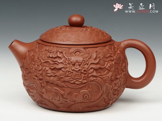 紫砂壶图片：九龙生子 - 美壶网