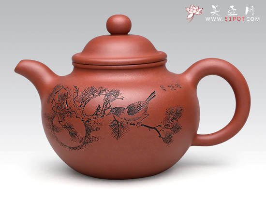 紫砂壶图片：大掇只  泥料：原矿清水泥  容量：450CC - 美壶网