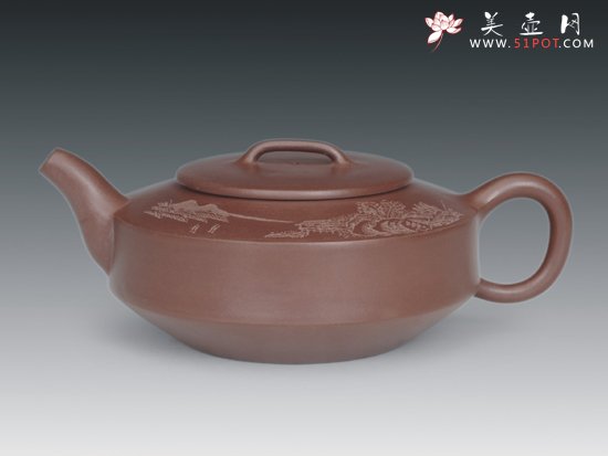 紫砂壶图片：汉圆 - 美壶网