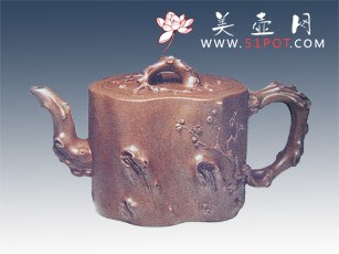 紫砂壶图片：梅桩 - 美壶网