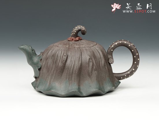 紫砂壶图片：莲蓬 - 美壶网